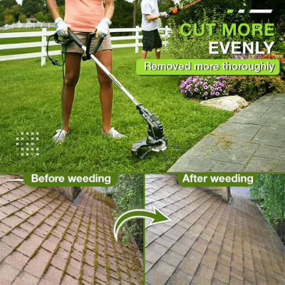 🔥 Utbytbart skärhuvud för gräsklippare/trimmer – skärhuvud i stål för gräsklippning 🌿✂️⚙️