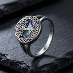Tree of Life Ring – Minimalistisk design med naturlig charm 🌿💍