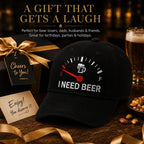 🔥SISTA DAGEN 50 % RABATT – 🍺 Baseballkeps med broderiet ”I NEED BEER” – Unisex-minneskeps