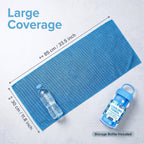 ⏰Last Day Buy 1 Get 1 Free❄💦Cold Sweat Towel You Can Use Anywhere, Anytime! Reusable Soft Absorbent Cooling Portable– UK Ready! 🇬🇧