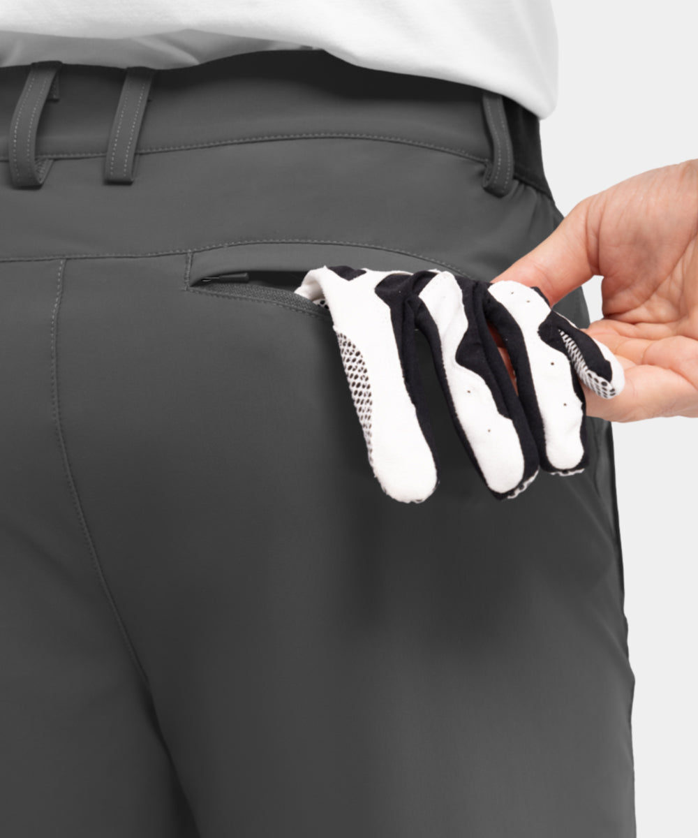 Stretchiga, snabbtorkande, lediga golfshorts för män, fempunktsshorts
