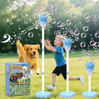 Automatisk bubbelmaskin för upprätt ställning — skapar omedelbart ett drömlikt bubbelregn! ✨