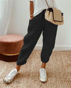 💕Sista dagens erbjudande -50% RABATT💕Lediga byxor i bomull och linne för kvinnor/Casual cotton and linen pants for women