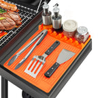 Hyllmatta i silikon för grill – värmetålig förvaring för grillredskap