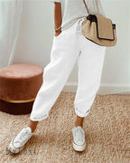 💕Sista dagens erbjudande -50% RABATT💕Lediga byxor i bomull och linne för kvinnor/Casual cotton and linen pants for women