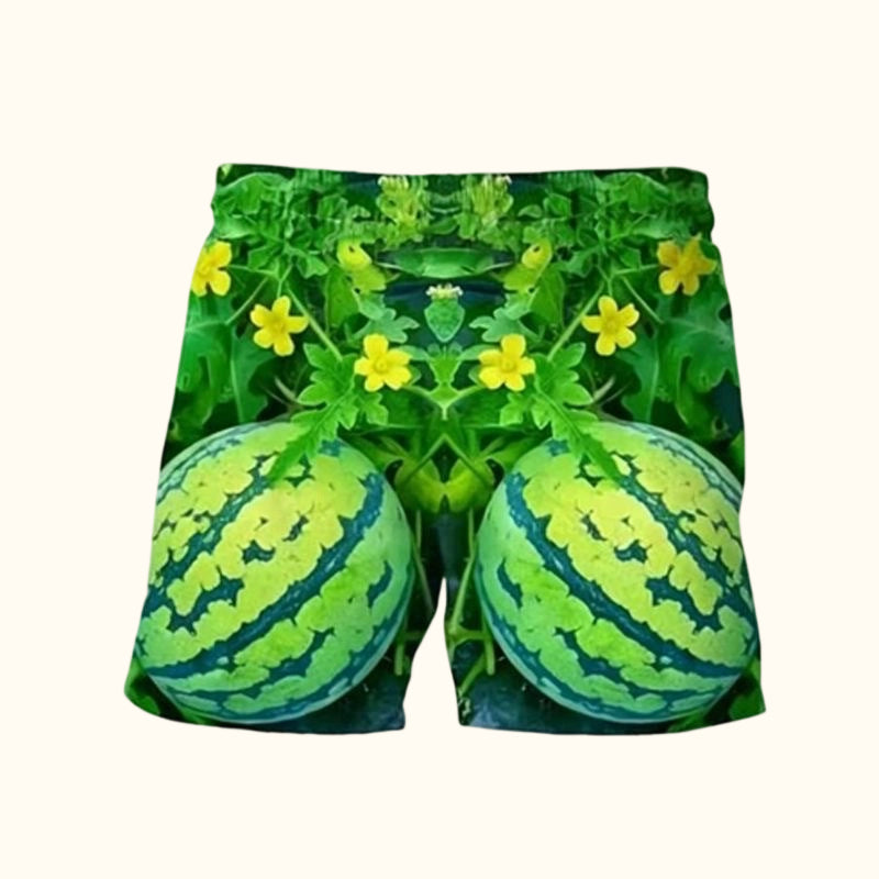 🍉 Set med roliga T-shirts med vattenmelonmotiv