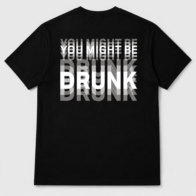 T-shirt för män med roligt cita