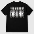 T-shirt för män med roligt cita