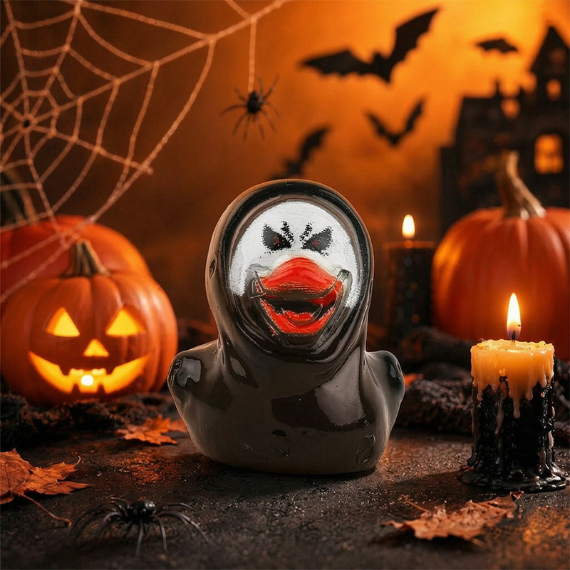🎃🐤 Mini-ankor i harts till Halloween — 12 spöklika motiv, 1 tum stora små dekorationer