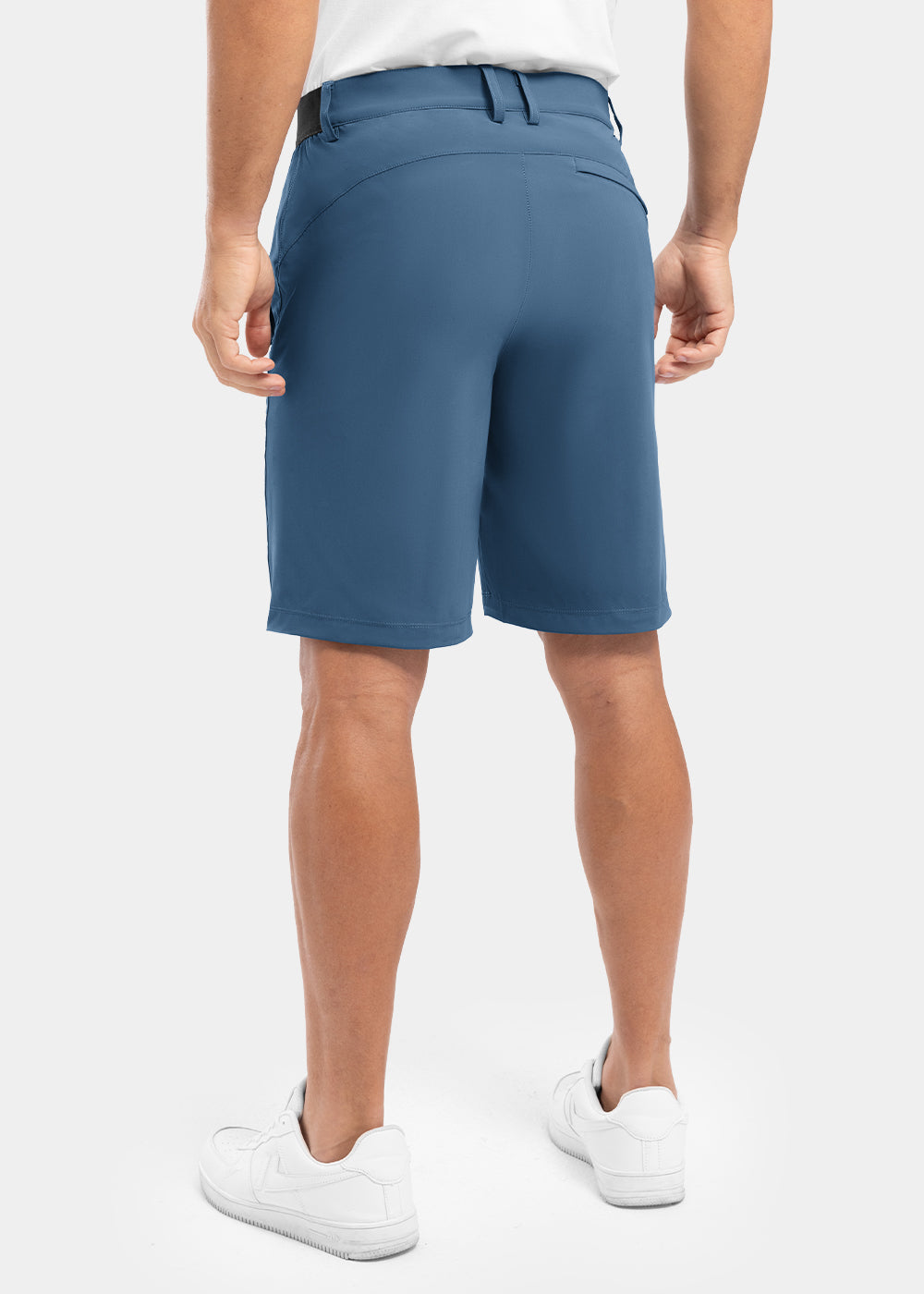 Stretchiga, snabbtorkande, lediga golfshorts för män, fempunktsshorts