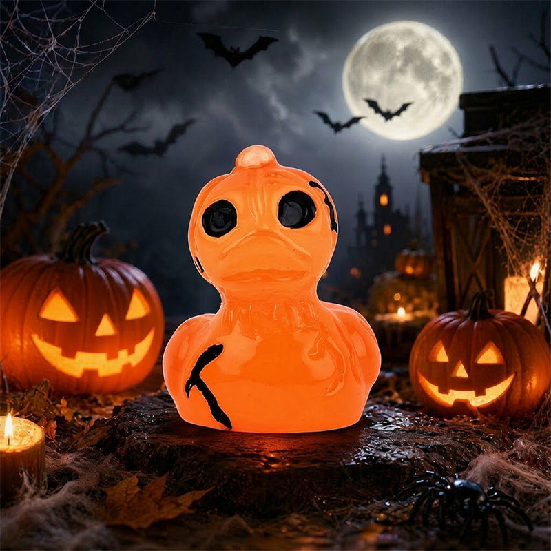 🎃🐤 Mini-ankor i harts till Halloween — 12 spöklika motiv, 1 tum stora små dekorationer