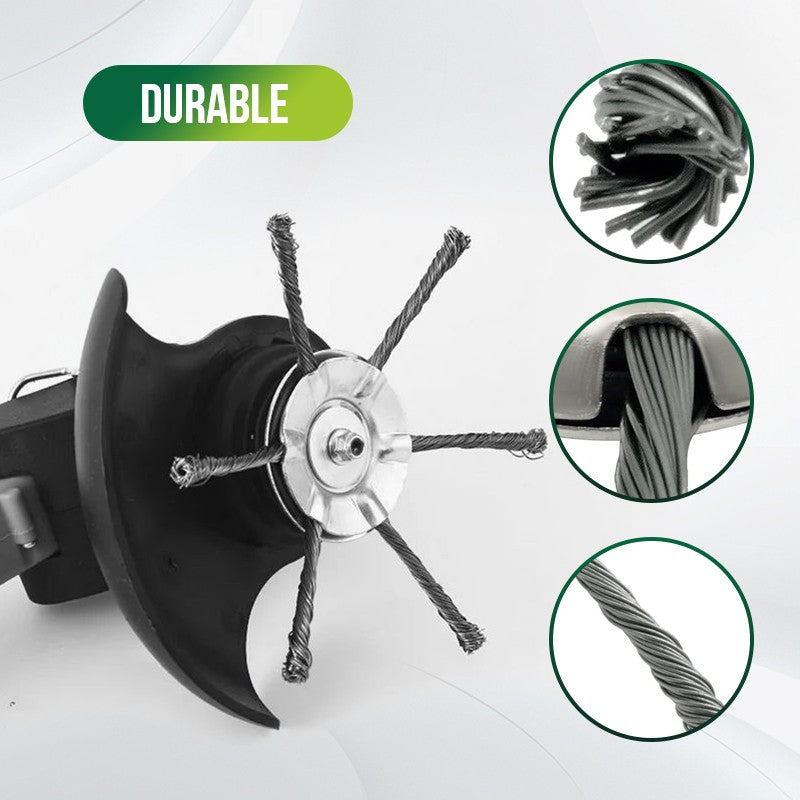 🔄 50 % RABATT NU! ⚙️ Ersättningsblad för grästrimmer – snabbt byte utan verktyg, trasselfri konstruktion och universell kompatibilitet ✂️
