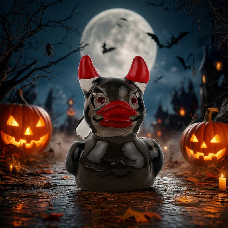 🎃🐤 Mini-ankor i harts till Halloween — 12 spöklika motiv, 1 tum stora små dekorationer