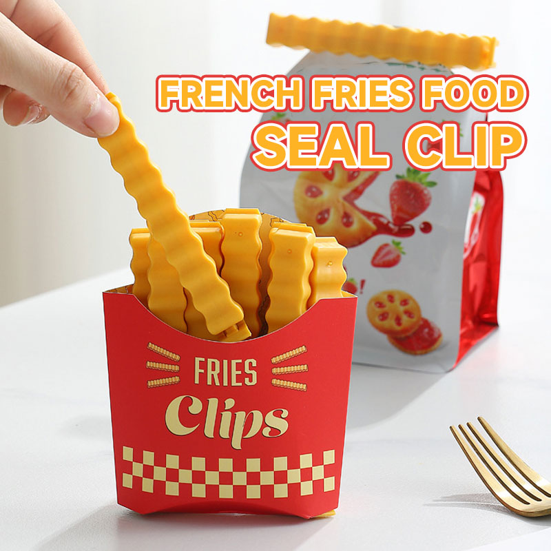 Matklämma med pommes frites-motiv🍟