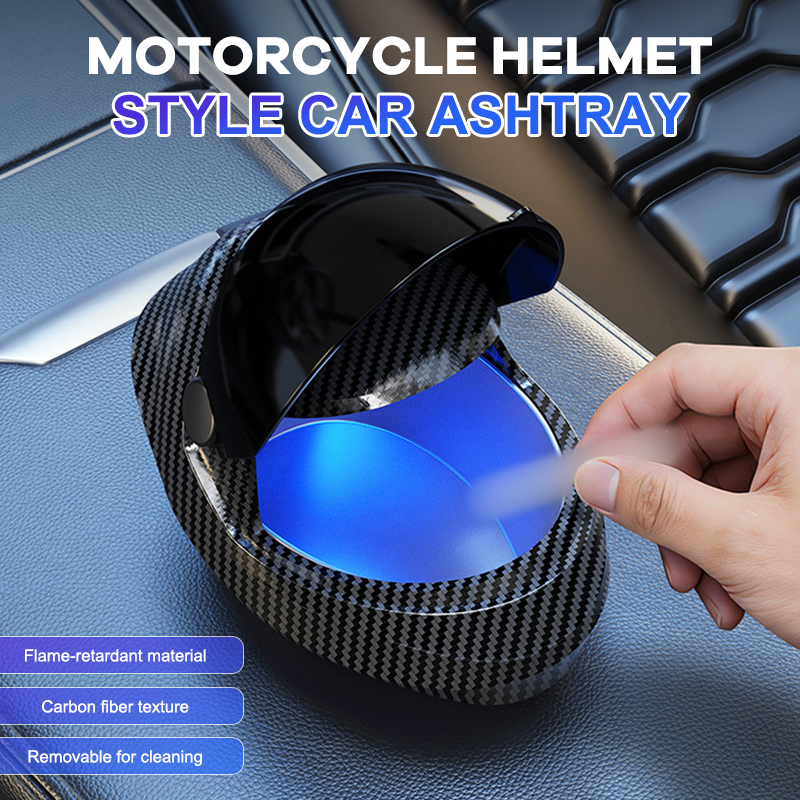 🔧 Askkopp i form av en motorcykelhjälm 🔧