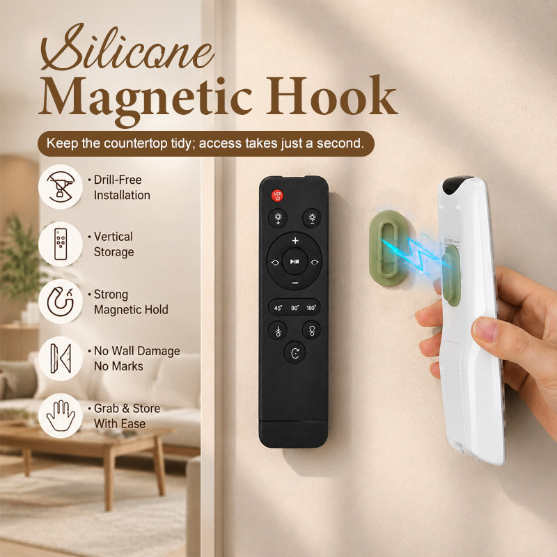 Multifunktionell magnetisk silikonklistermärke