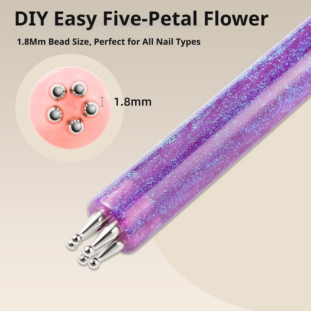 Fembladig blomma – nagellackspenna