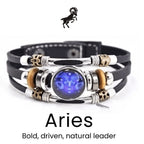 🌌 Armband med astrologiskt tecken som lyser upp i mörkret