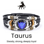 🌌 Armband med astrologiskt tecken som lyser upp i mörkret