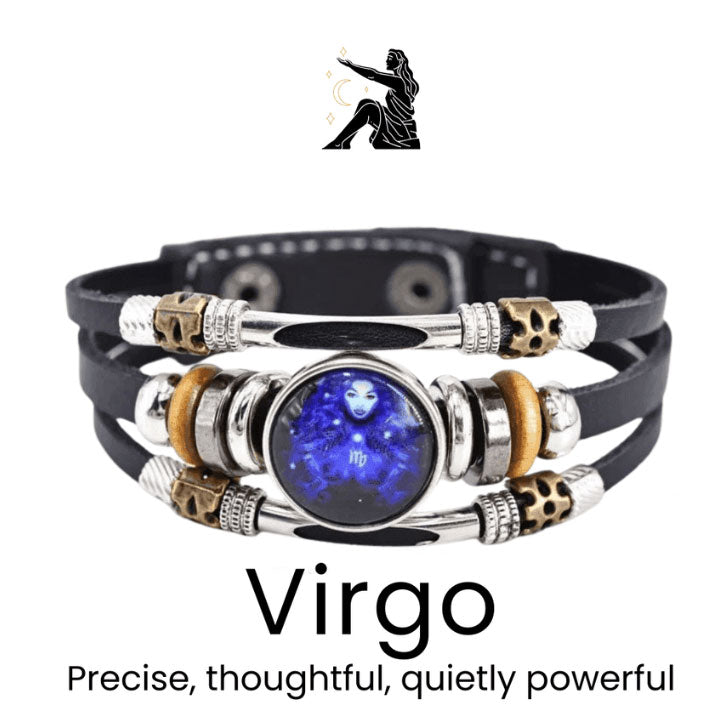 🌌 Armband med astrologiskt tecken som lyser upp i mörkret