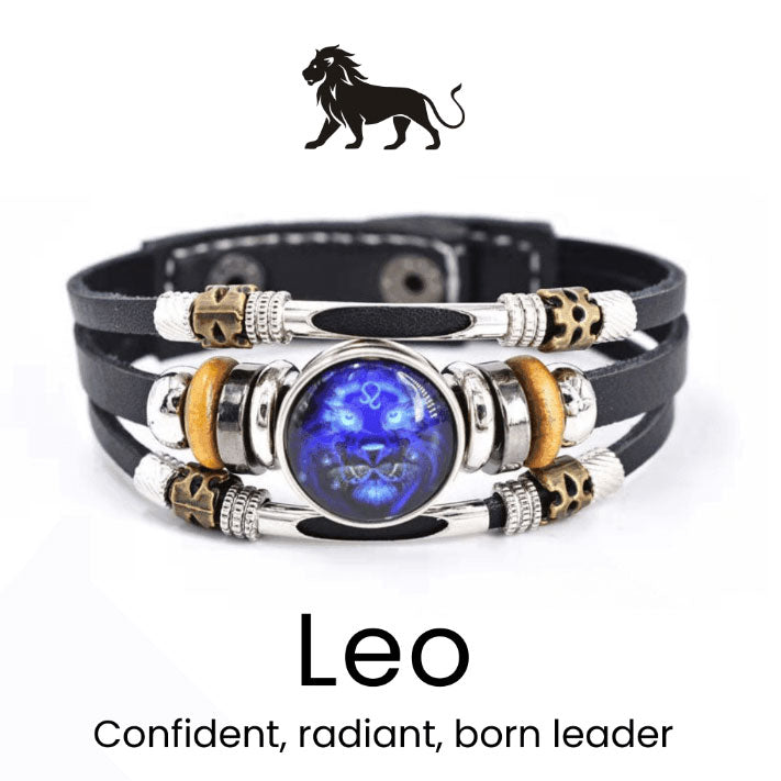 🌌 Armband med astrologiskt tecken som lyser upp i mörkret