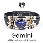 🌌 Armband med astrologiskt tecken som lyser upp i mörkret