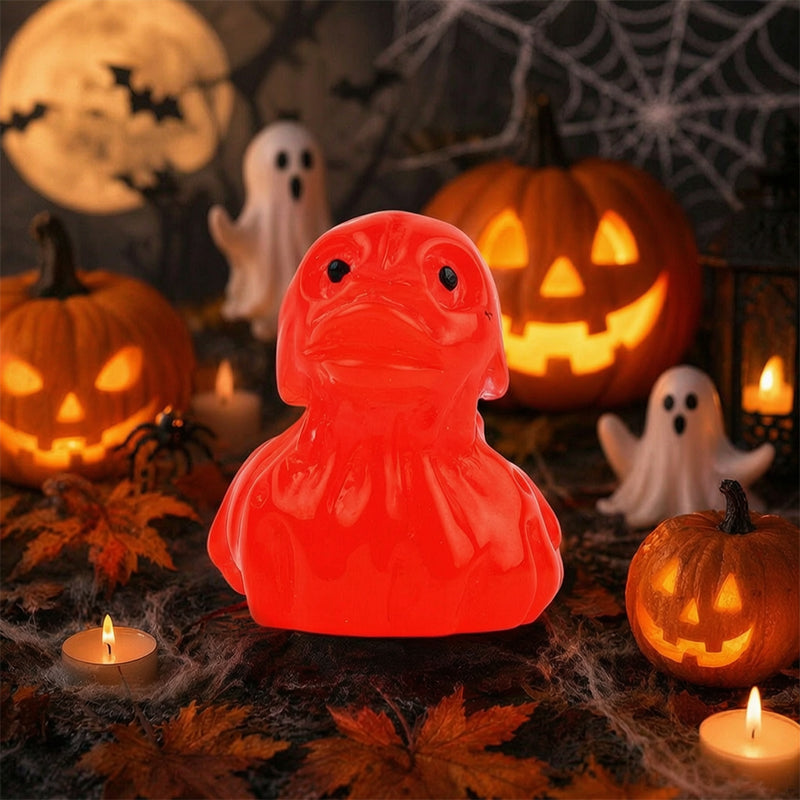 🎃🐤 Mini-ankor i harts till Halloween — 12 spöklika motiv, 1 tum stora små dekorationer