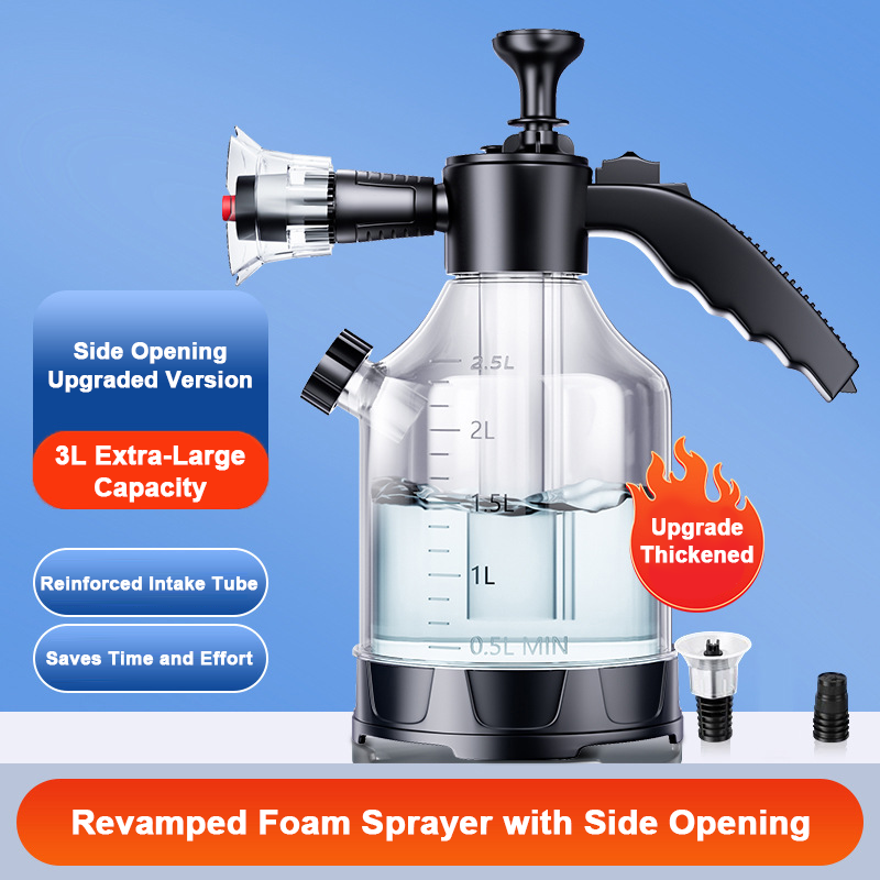🎁 50 % RABATT! Högskummande biltvättspray – tjockt skum, bred 60° sprutvinkel och dubbla munstycken för enkel rengöring 🧼🚗