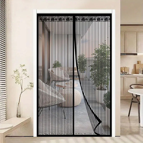 Magic Mesh – magnetisk myggnätgardin för dörrar till sommare