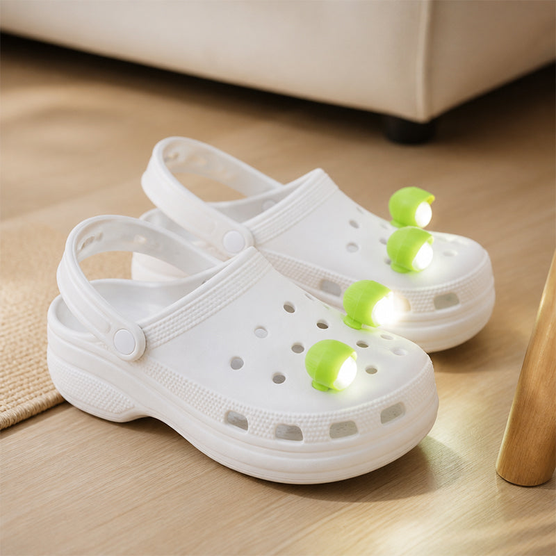 Strålkastare för Croc-skor – strålkastare för vandring och camping