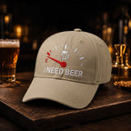 🔥SISTA DAGEN 50 % RABATT – 🍺 Baseballkeps med broderiet ”I NEED BEER” – Unisex-minneskeps