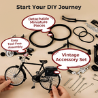 🚲 LIMITED-TIME 50% OFF! ✨ DIY Retro Bicycle Model 1:10 Scale – Metal Alloy, Realistic Detailing, Desk Decor & Gift 🎁