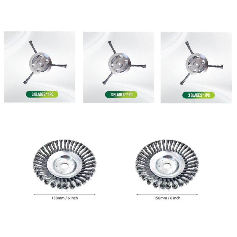 🔄 50 % RABATT NU! ⚙️ Ersättningsblad för grästrimmer – snabbt byte utan verktyg, trasselfri konstruktion och universell kompatibilitet ✂️