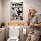 🚽 Detta är ett badrum, inte ett internetcafé.