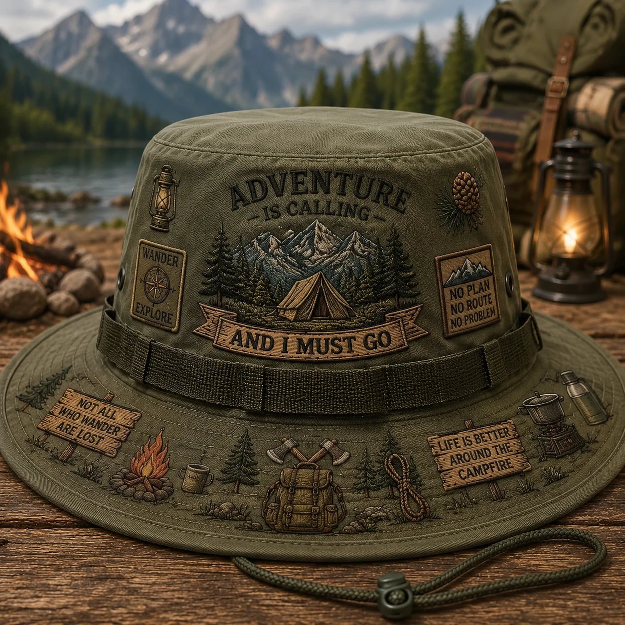 🌲Äventyr är en livsstil – Boonie-hatt