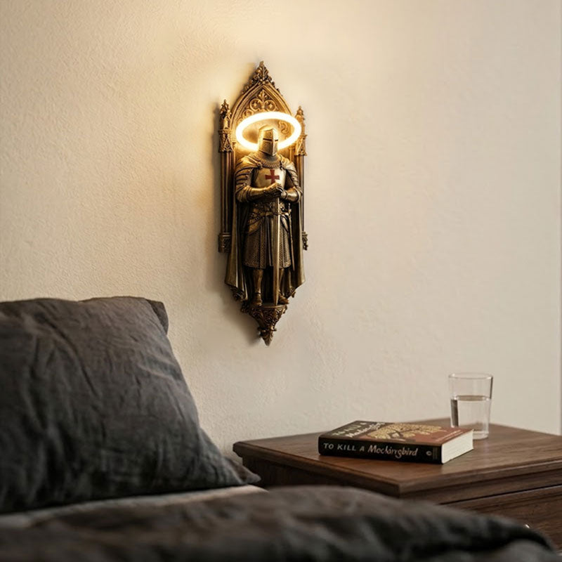 🟛 Knight vägglampa