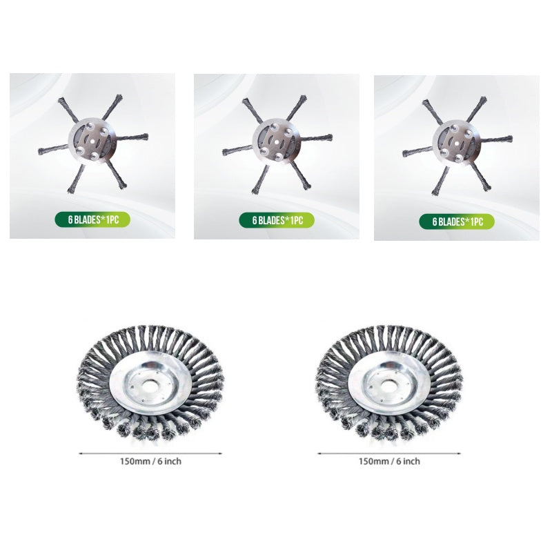 🔄 50 % RABATT NU! ⚙️ Ersättningsblad för grästrimmer – snabbt byte utan verktyg, trasselfri konstruktion och universell kompatibilitet ✂️