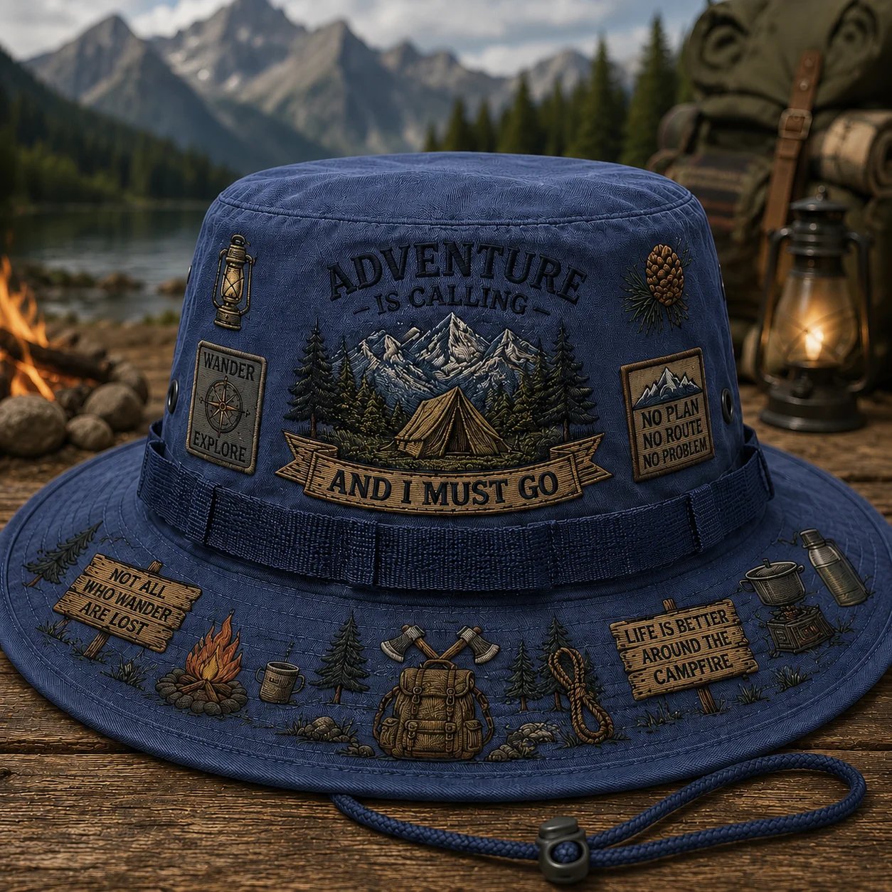 🌲Äventyr är en livsstil – Boonie-hatt