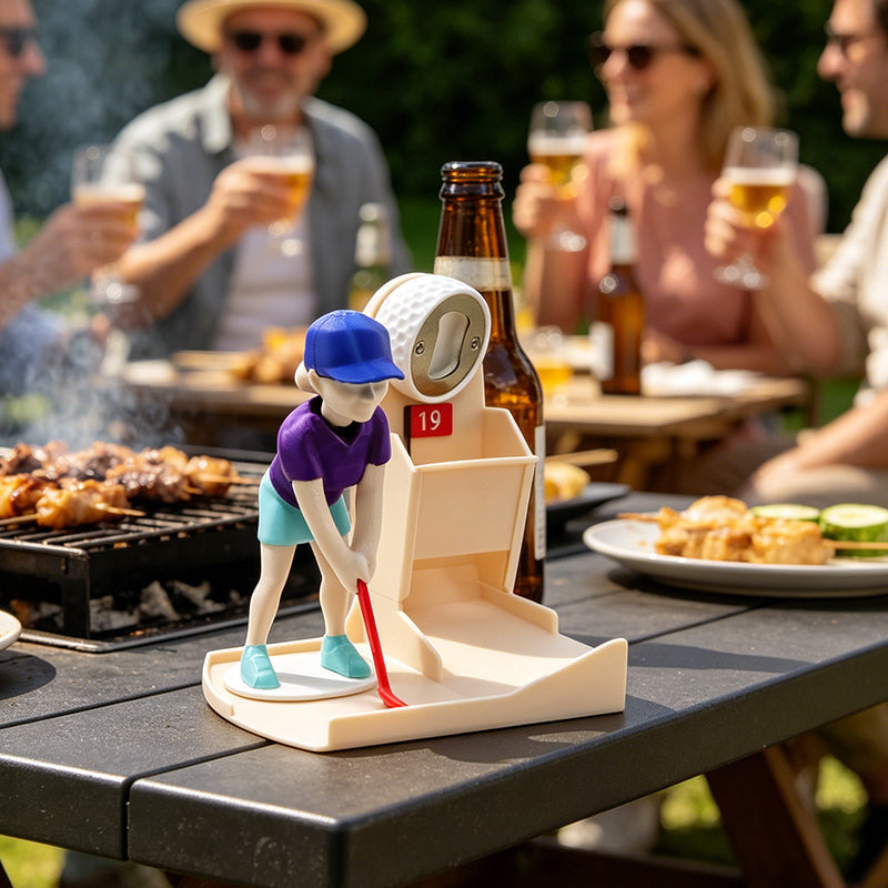 ⛳🍻 Leksaksflasköppnare i form av en golfbol