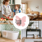 Funktionell & söt – Väggkrok i form av en fjäril med 180° rotation 🦋✨🏡