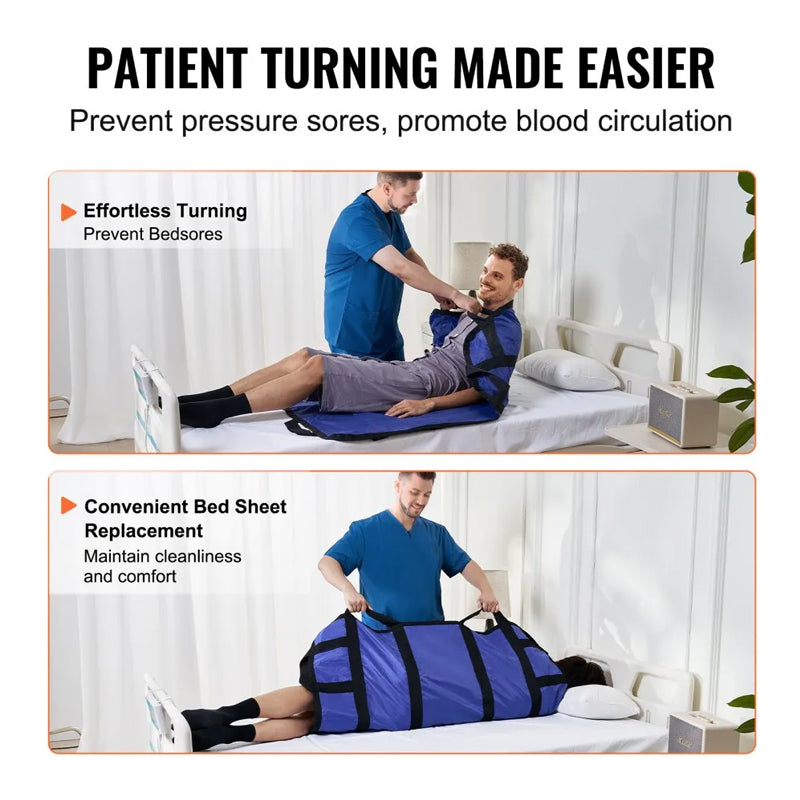 ✨ Hjälpmedel för vändning och förflyttning av patienter · Supportive Care Design