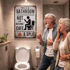 🚽 Detta är ett badrum, inte ett internetcafé.