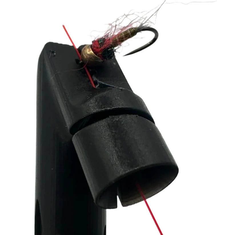 🎣 Magnetisk flugtrådare – Trä och knyt flugor enkelt från storlek 24 till storlek 6