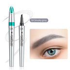 Vattentät 3D-penna för microblading av ögonbryn, tatueringspenna med fyrdelad spets