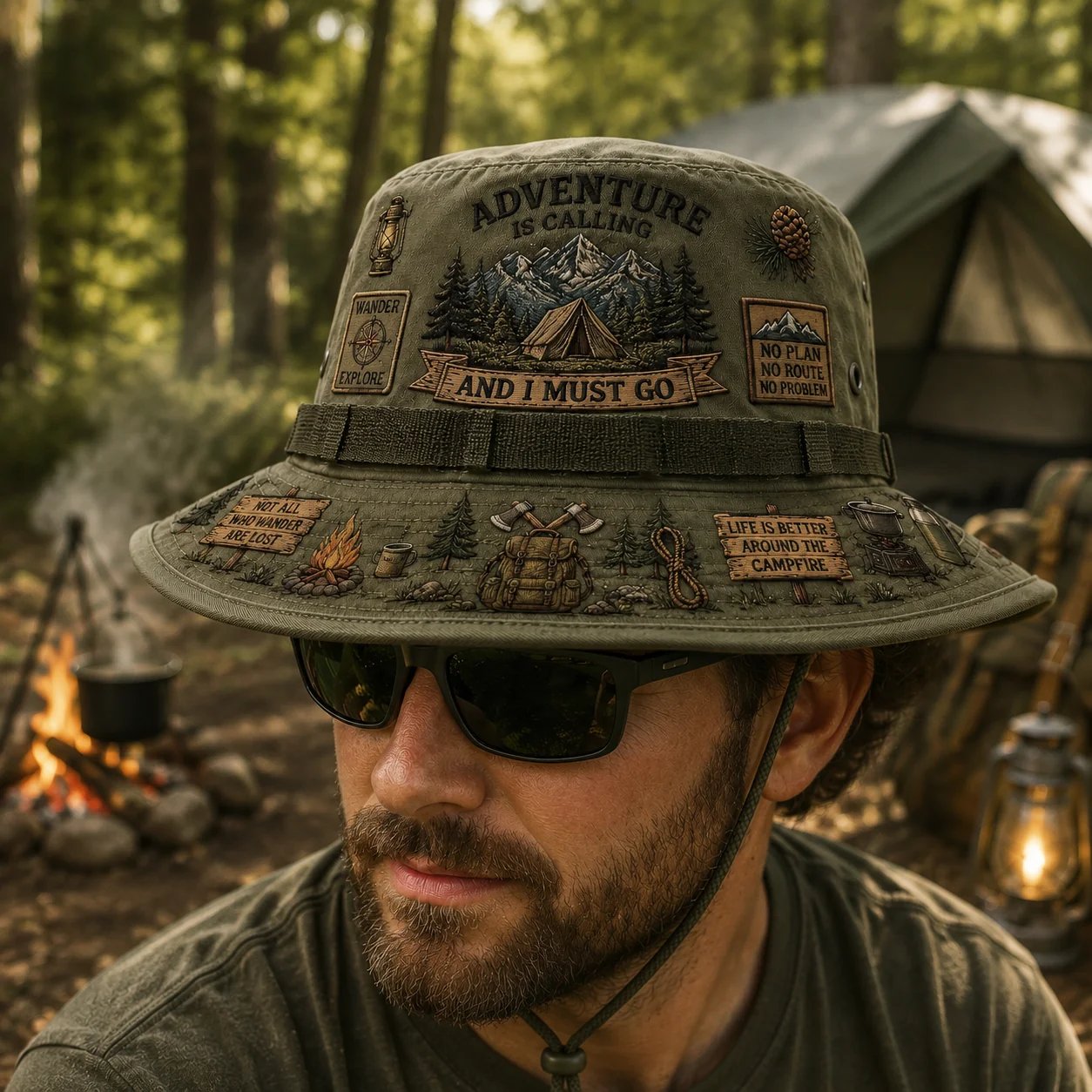 🌲Äventyr är en livsstil – Boonie-hatt