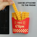 Matklämma med pommes frites-motiv🍟