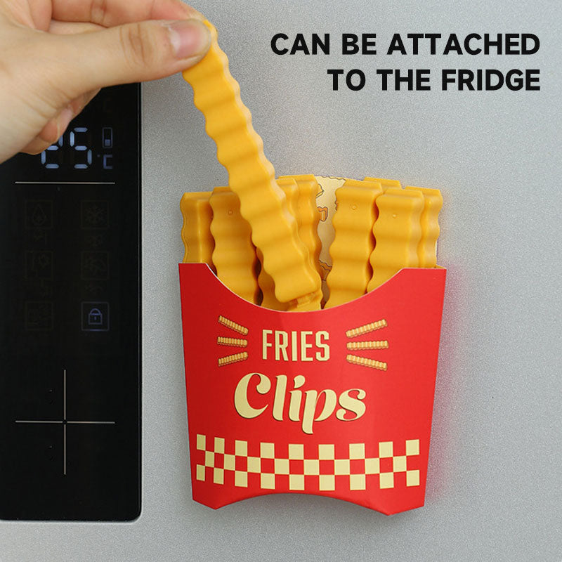 Matklämma med pommes frites-motiv🍟