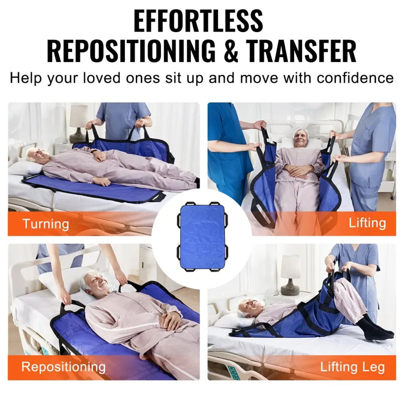 ✨ Hjälpmedel för vändning och förflyttning av patienter · Supportive Care Design