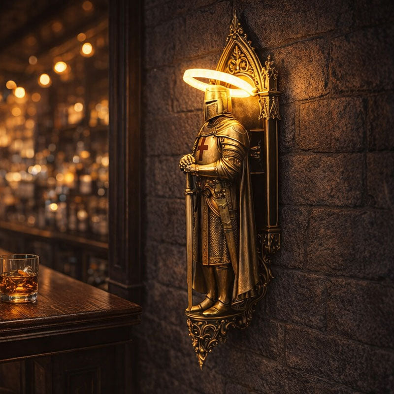 🟛 Knight vägglampa