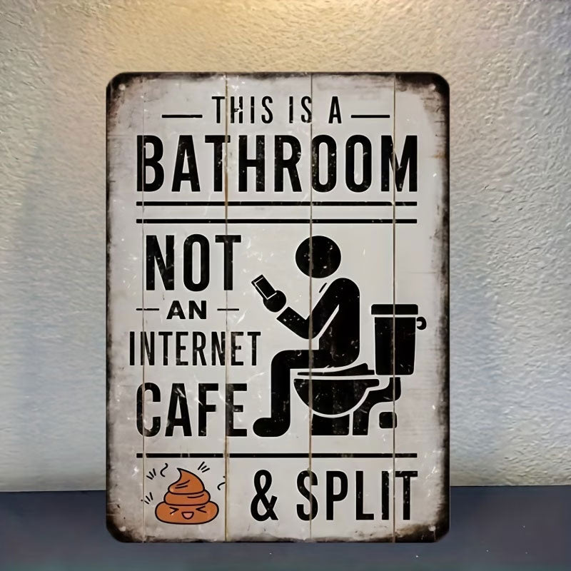 🚽 Detta är ett badrum, inte ett internetcafé.